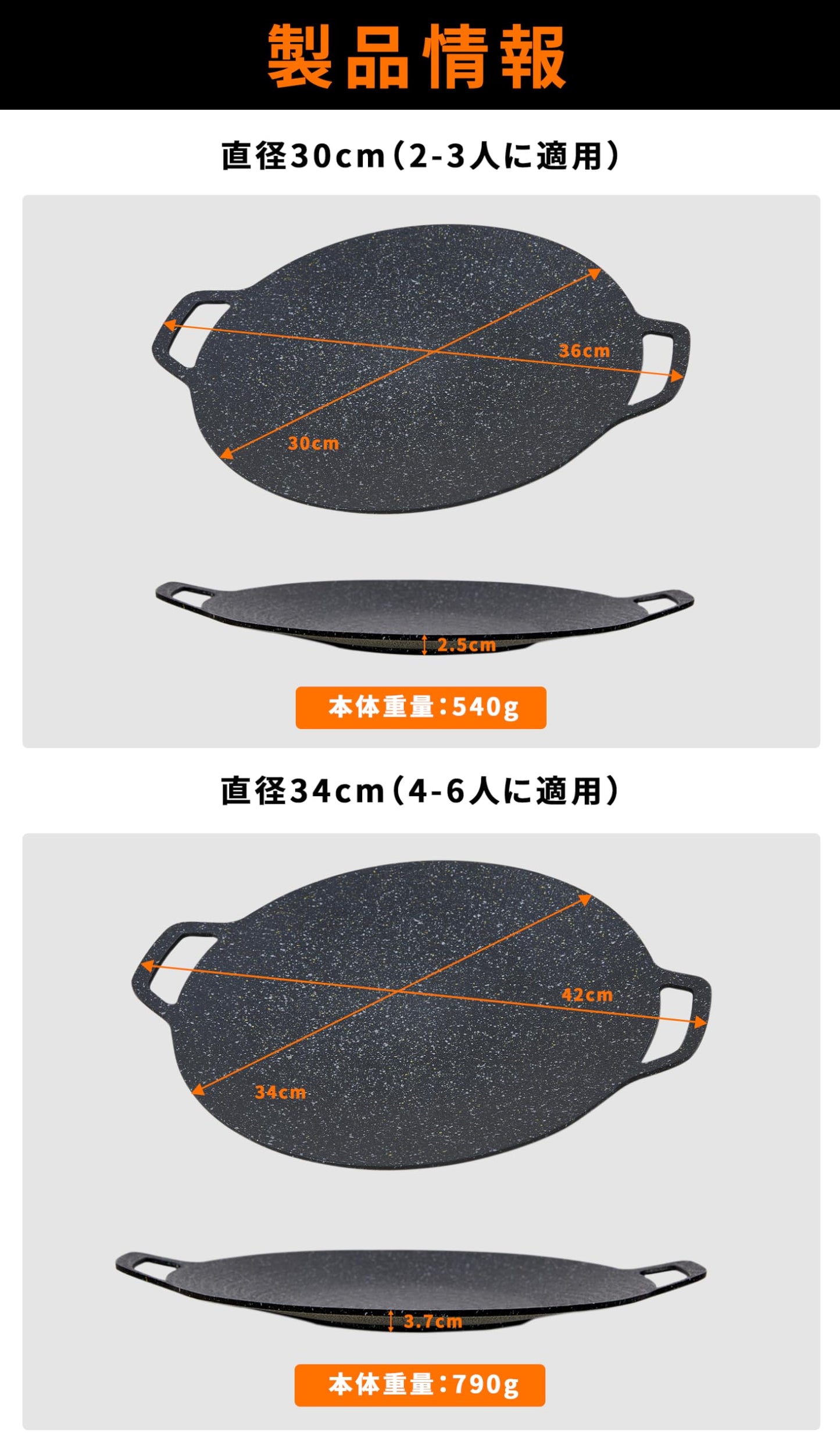 YOYOSTAR 2026 マルチグリドル 直径30cm IH ガス 焚き火 直火 対応 マルチグリドルパン グリルパン アウトドア キャンプ バーベキ